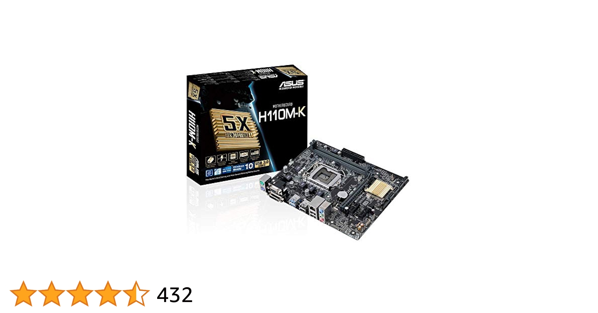 [動作確認済] ASUS H110M-K メモリ16GB+CPU(クーラー)付 H110M-K｜Motherboards｜ASUS Global